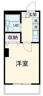 メゾン・ド・ヴィレ 鷺沼【1階】の間取り