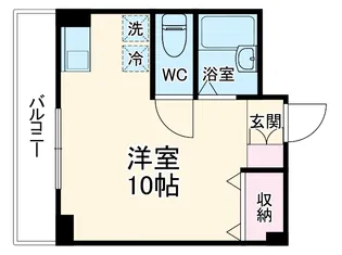 メゾン・ド・ヴィレ 鷺沼【405号室】の間取り