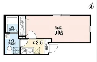 エクセラン亀有【2階】の間取り