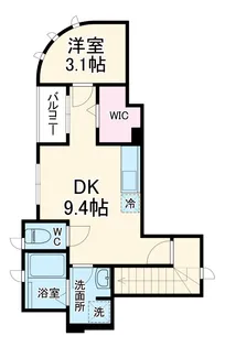 メゾン ド トヨタ【201号室】の間取り