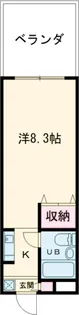 春江マンション【3階】の間取り