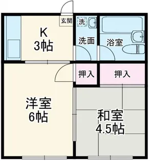 ウエストランド【1階】の間取り