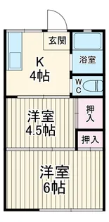 セキスイハイムあけぼの【2階】の間取り