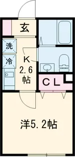 オリオン堀切菖蒲園【1階】の間取り