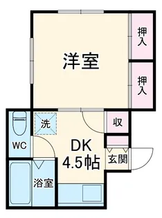 ホワイトリーズ【2階】の間取り