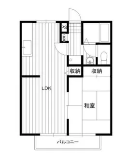 Beeコート大宮Ⅱ【2階】の間取り