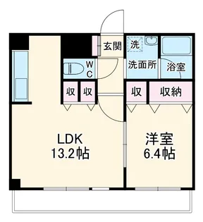 COACH.S【1階】の間取り