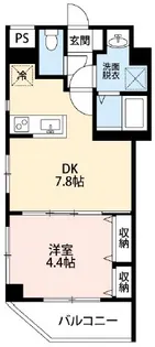 ガーデンフォレスト親水公園【403号室】の間取り