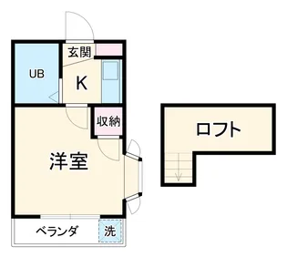 プライア高浜台【201号室】の間取り