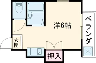 ユウハイツ【106号室】の間取り