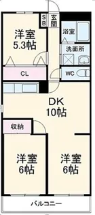 ピュアハイツ【204号室】の間取り