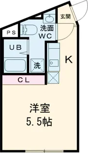 レピュア北千住レジデンスⅡ【4階】の間取り