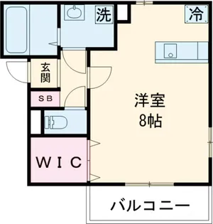 リベラルコート【3階】の間取り