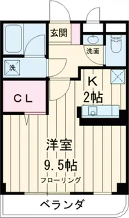 メゾンドクレール【308号室】の間取り