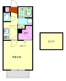 グラヴュール・ド・プリエ【203号室】の間取り