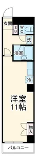 ホワイトパレスコミゾ【602号室】の間取り