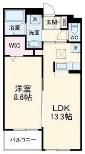 ヴィラオリオン【3階】の間取り