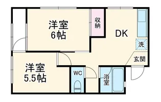 ファミリアマンション【6階】の間取り