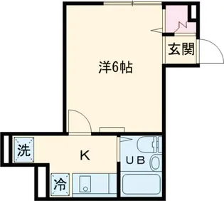 ハレ ロォカヒ【101号室】の間取り