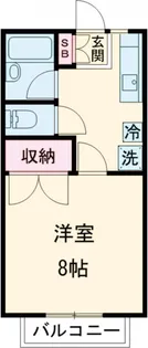 パークハイム松本【2階】の間取り