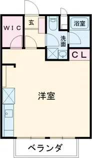 サンシティ宝木A【102号室】の間取り