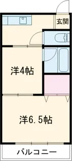 第2奥村荘【2階】の間取り