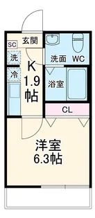 キャメル南古谷駅前通C棟【201号室】の間取り