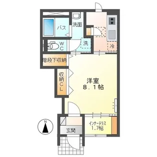 グレイスA【1階】の間取り