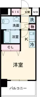 ラフィスタ中野本町【8階】の間取り