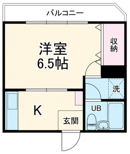 レジデンス六番館【201号室】の間取り