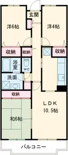 コンフォート山崎【3階】の間取り