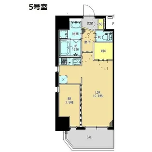 PROSPER豊中南【6階】の間取り