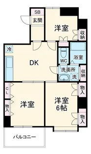 シンセリティハイツ【3階】の間取り