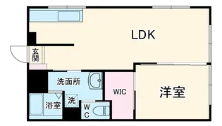 持田パークマンション【405号室】の間取り
