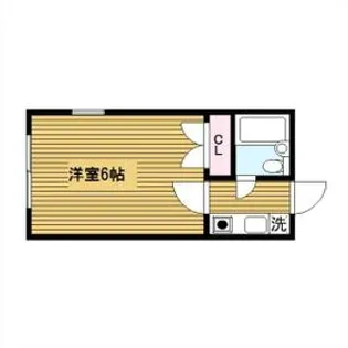 グリーンハイツ【1階】の間取り