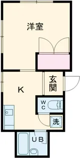 サンヒルズ韮川【2階】の間取り