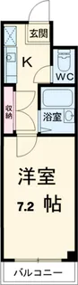 AK BLD.Ⅵ【3階】の間取り