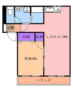 コンフォートS【3階】の間取り