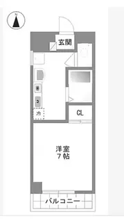 コーポ・ケン【02020号室】の間取り