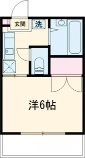 パークサイド駒沢A棟【102号室】の間取り