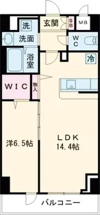 Horizon Residence【6階】の間取り
