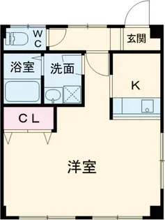 Brilliance【201号室】の間取り