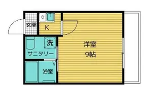 メゾン・ブランシュ【1階】の間取り