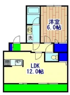 ラフレシア【203号室】の間取り