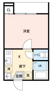 BlueTerrace松戸【1階】の間取り