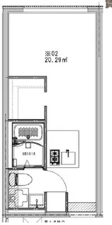 クレドコート西荻窪【302号室】の間取り
