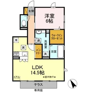 LUZ【1階】の間取り