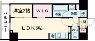 コンフォリア・リヴ西葛西【5階】の間取り