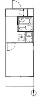 クレッセント三軒茶屋【205号室】の間取り