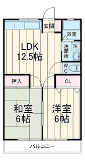 ひだまり【2階】の間取り